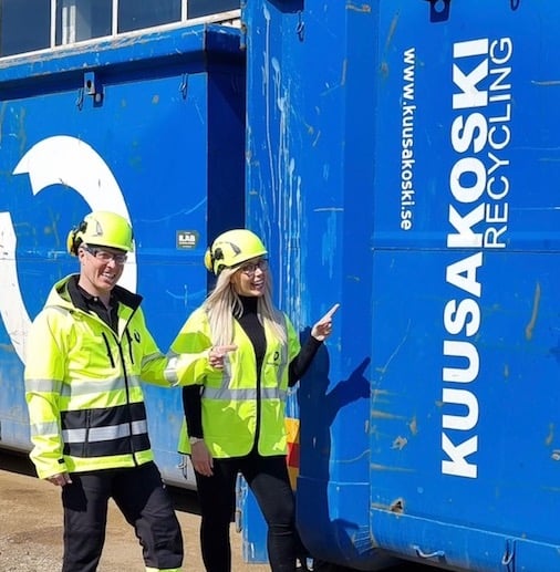 Bättre kundupplevelse för Kuusakoski Recycling