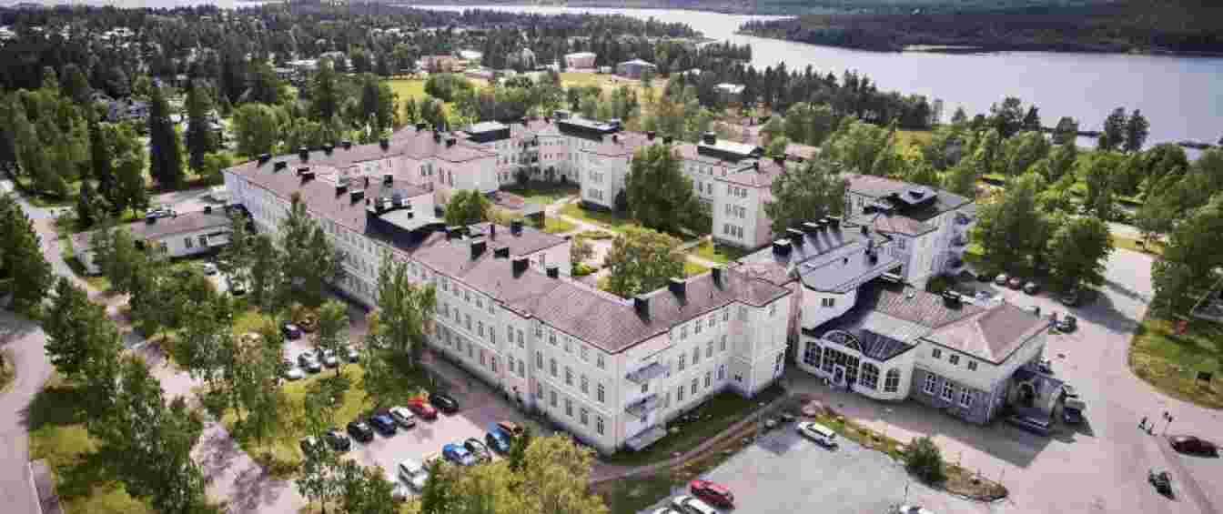 Bild över Furunäsets företagsby och vår arbetsplats